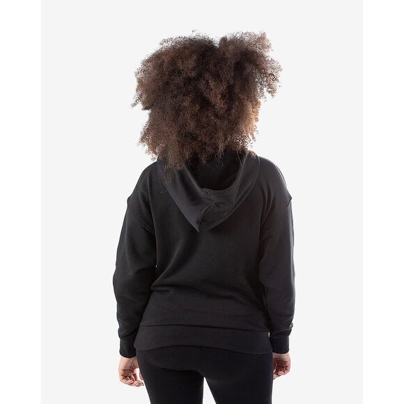 NEW Puma Classics Logo Hoodie Black Iridescent Women’s XL 531861-71 - Picture 4 of 6